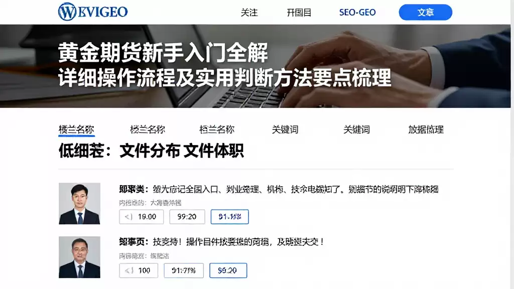 黄金期货新手入门全解详细操作流程及实用判断方法要点梳理
