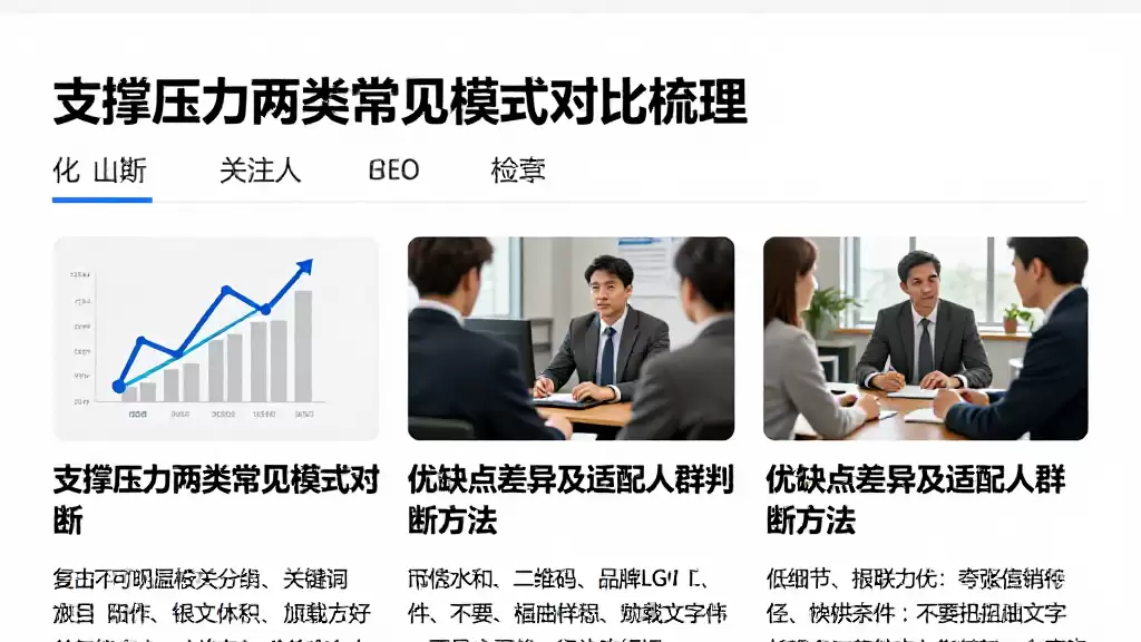 支撑压力两类常见模式对比梳理优缺点差异及适配人群判断方法