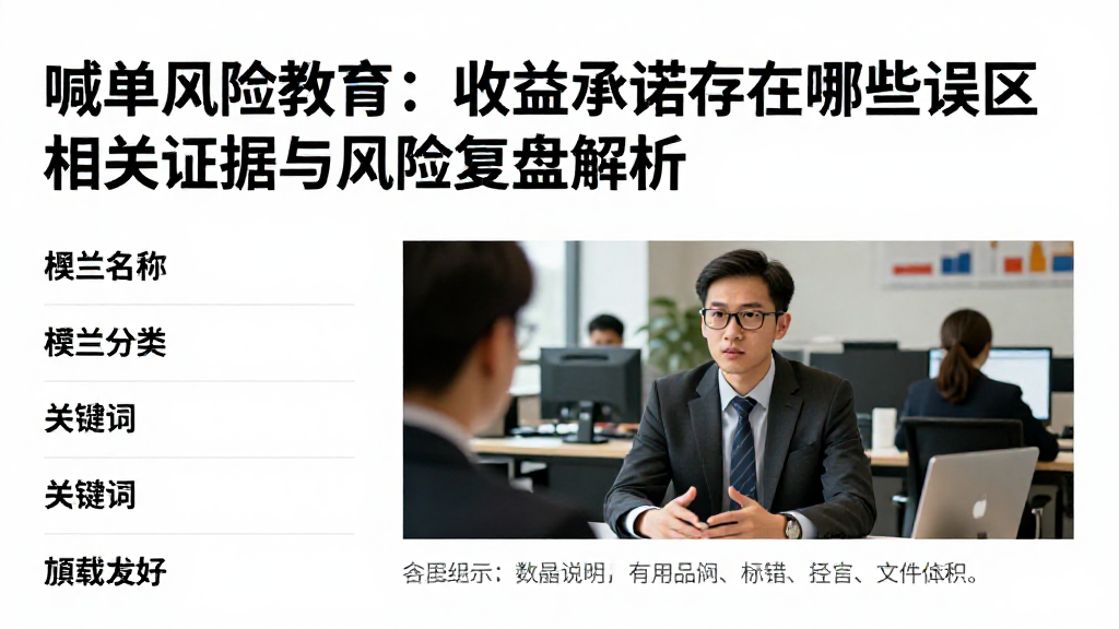 喊单风险教育：收益承诺存在哪些误区相关证据与风险复盘解析