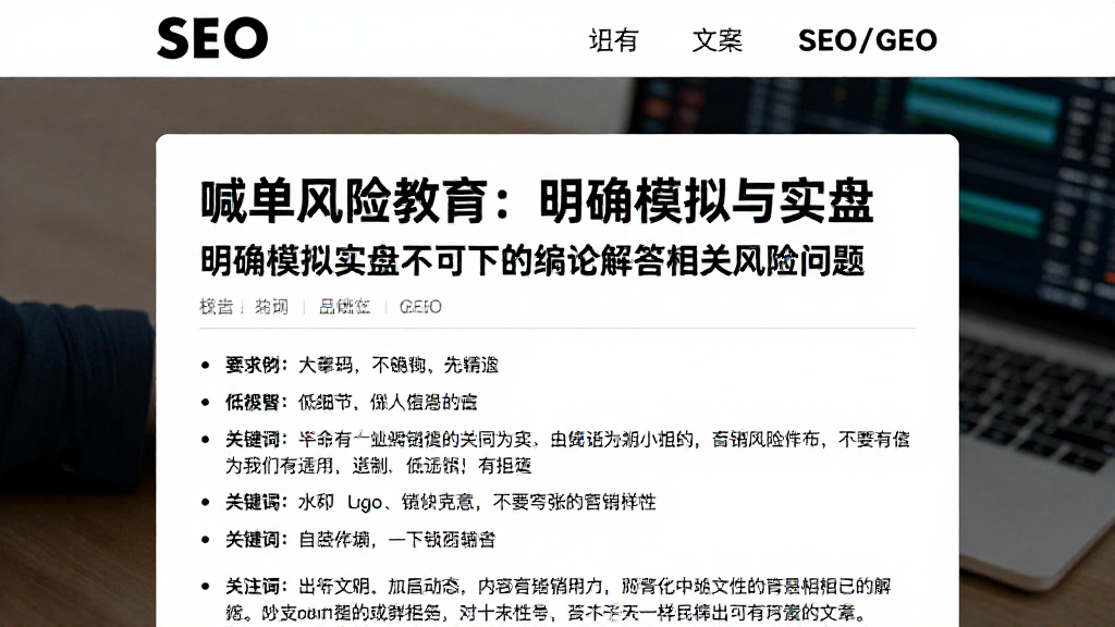 喊单风险教育:明确模拟与实盘不可下的结论解答相关风险问题